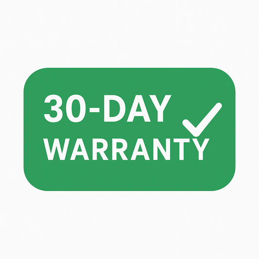 30-Day Warranty